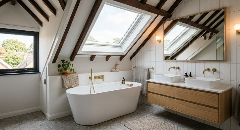 Attic Bathroom Remodeling in Whitefield, ME