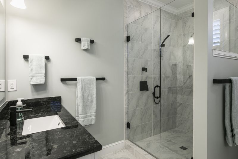Granite Shower Installation in Whitefield, ME