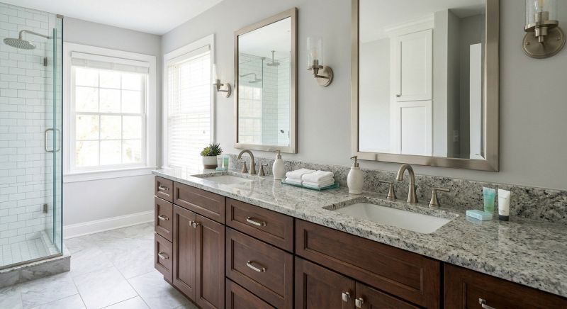Granite Shower Installation in Whitefield, ME