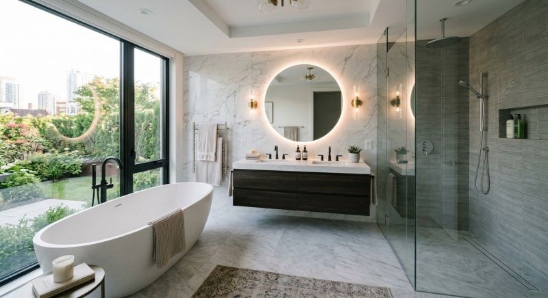 Luxury Bathroom Installation in Whitefield, ME