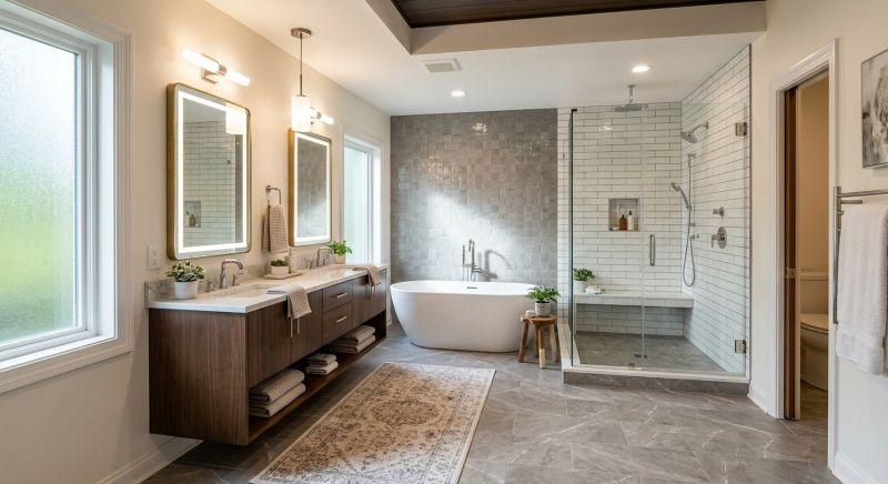 Luxury Bathroom Remodeling in Whitefield, ME