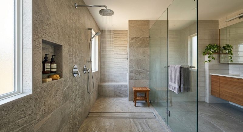 Shower Enlargement in Windsor, ME