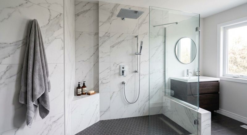 Shower Renovation in Bath, ME