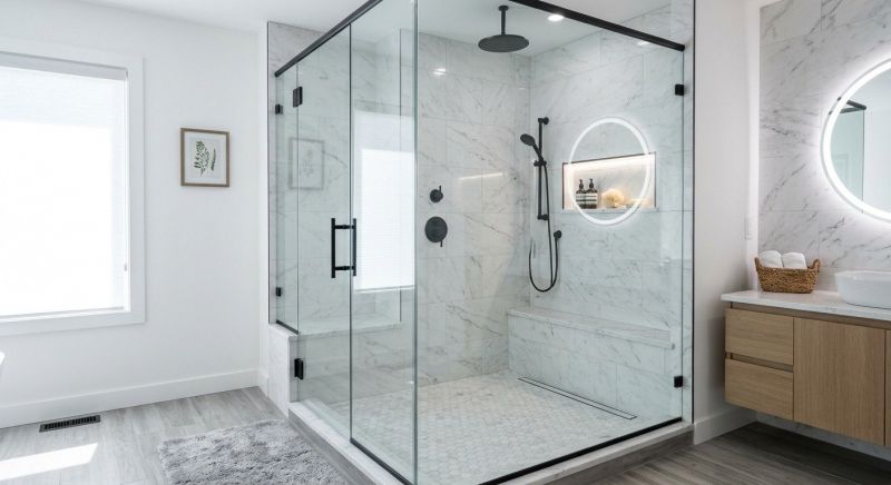 Shower Renovation in Boothbay Harbor, ME