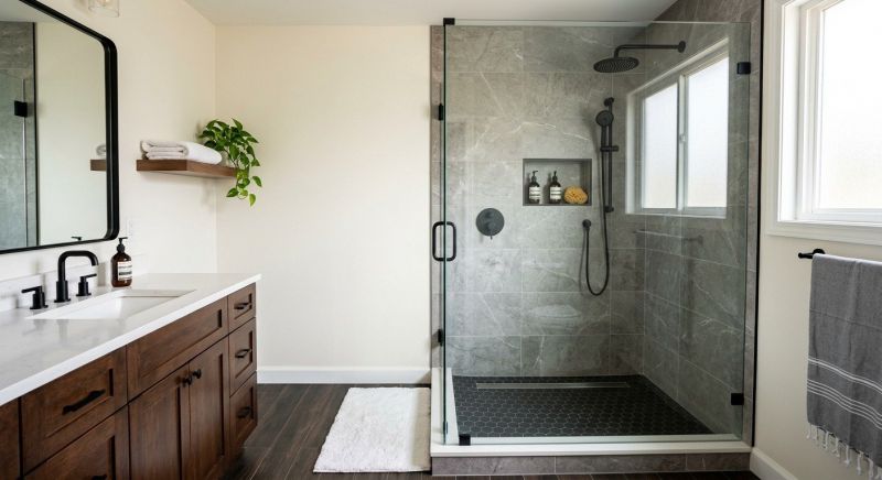 Tub To Shower Conversion in Bath, ME
