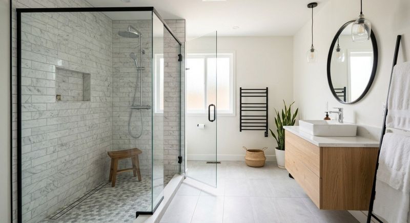 Tub To Shower Conversion in Liberty, ME