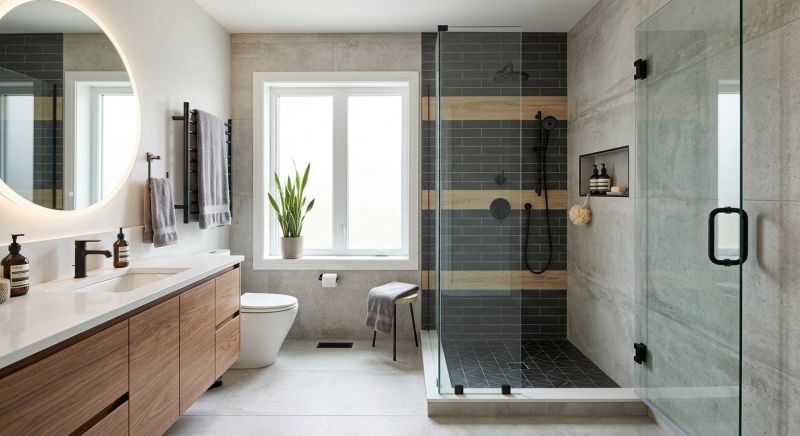 Tub To Shower Conversion in Richmond, ME